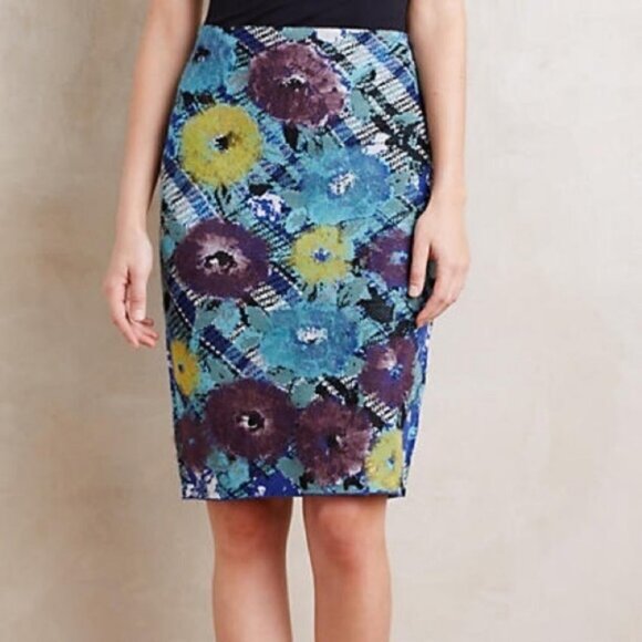 Rowan Pencil Skirt by Troubadour - Picture 1 of 10